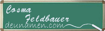 Cosma Feldbauer Visitenkarte